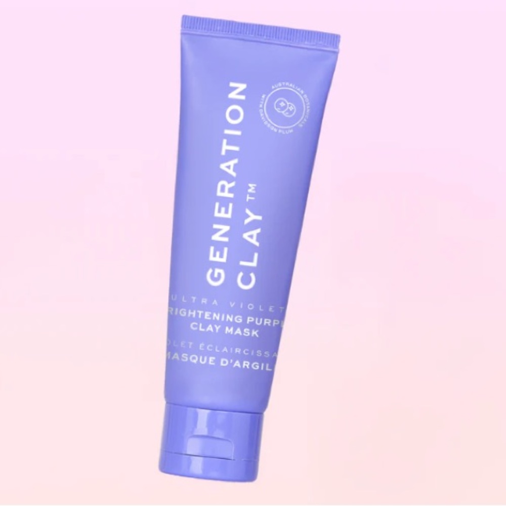 Ultra Violet Brightening Purple Clay Mask Generation Skin